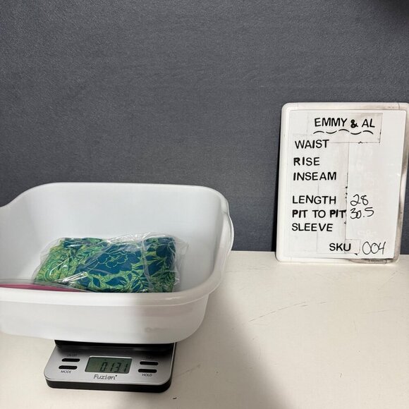 Susan Graver Womens Liquid Knit Floral Top Shirt Size 2X Green Blue Long Sleeve - Picture 8 of 11